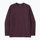 Longsleeve pentru bărbați Patagonia P-6 Logo Responsibili berry fig