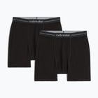 Boxeri termici pentru bărbați Icebreaker Merino 150 Anatomica Boxers 2 pairs black