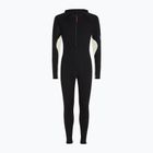 Combinezon termic bărbați icebreaker Merino 200 Oasis+ negru/neudat/cb