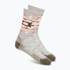 Șosete pentru femei Smartwool Hike Otter Float Crew ash