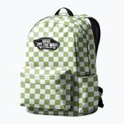 Rucsac de oraș pentru copii Vans Old Skool Grom Check 18 l checkerboard lime burst