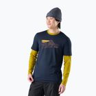 Tricou pentru bărbați Smartwool Alpine Trace Active Graphic Tee SS deep navy