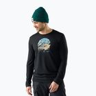 Longsleeve pentru bărbați Smartwool First Chair Pursuit Active LS black