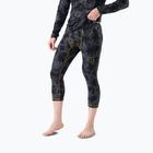 Colanți termoactivi pentru bărbați Smartwool Classic Thermal Merino Base Layer 3/4 Bottom Boxed black tie dye/hny gold