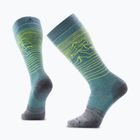 Șosete de snowboard Smartwool Snowboard Full Cushion Iguchi OTC dusty teal