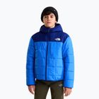 Geacă izolată pentru copii The North Face Reversible Shasta FZ Hooded active blue/bol