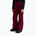 Pantaloni de schi pentru copii The North Face Freedom Insulated burgundy crush
