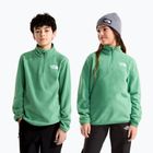Bluză fleece pentru copii The North Face Teen Glacier 1/4 Zip dimmed algae