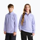 Bluză fleece pentru copii The North Face Teen Glacier 1/4 Zip pale plum