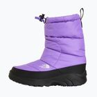 Ghete pentru copii The North Face Nse Traction Bootie Wp elevation purple/tnf black