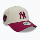 New Era WS Patch Eframe New York Yankees șapcă de baseball bej deschis