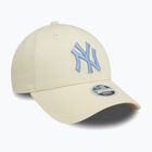 New Era League Essential 9Forty New York Yankees șapcă de baseball bej deschis