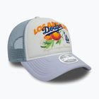 New Era Fruit Graphics Trucker Los Angeles Dodgers șapcă de baseball albastru pastel