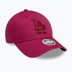 New Era Metallic Logo 9Forty Los Angeles Dodgers șapcă de baseball roșu închis