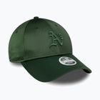 Șapcă New Era Satin 9Forty Oakland Atletics dark green