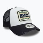 New Era NE Patch Distressed Trucker cap alb