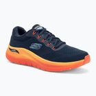 Încălțăminte pentru bărbați SKECHERS Arch Fit 2.0 navy leather/multi trim