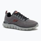 Încălțăminte pentru bărbați Skechers Track Leshur charcoal/orange
