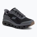 Pantofi bărbați SKECHERS Glide-Step Sole Glover Peak negru/cărbune