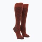 Șosete de schi pentru femei Volcom Cheetah Chev Otc henna