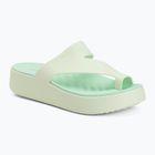 Șlapi pentru femei Crocs Getaway Platform Toe Loop jade tint
