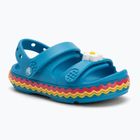 Sandale pentru copii Crocs Crocband Cruiser Ricrac marina