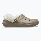 Șlapi Crocs Classic Fleece Lined mushroom