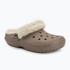 Șlapi Crocs Classic Fleece Lined mushroom