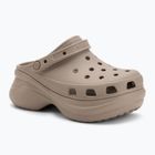 Papuci pentru femei Crocs Classic Bae Clog taupe