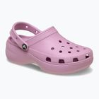 Papuci pentru femei Crocs Classic Platform Clog hydrangea