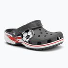 Papuci pentru copii Crocs Classic Soccer Band Clog Kids slate grey