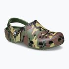 Șlapi Crocs Classic Camouflage army green/multi