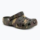 Șlapi Crocs Classic Camouflage army green/multi