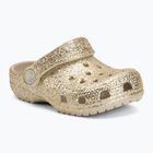 Șlapi pentru copii Crocs Classic Chunky Glitter 211940 sandstone