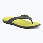 Șlapi Crocs Coast Flip slate grey/citrus