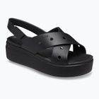 Sandale pentru femei Crocs Broklyn 4U Cross Strap black