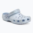 Șlapi pentru copii Crocs Classic Pearl Shine blue frost