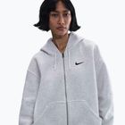 Bluză pentru femei Nike Sportswear Phoenix Fleece birch heather/black