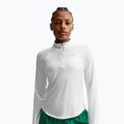 Bluză cu mânecă lungă de alergare pentru femei Nike Tempo Swoosh Run Dri-Fit 1/4-Zip white/black