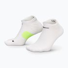 Șosete Nike Running Midweight No-Show white/volt/black