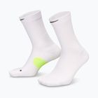 Șosete Nike Running Midweight Crew white/volt/black