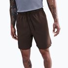 Pantaloni scurți de antrenament pentru bărbați Nike Unlimited baroque brown/black/baroque brown