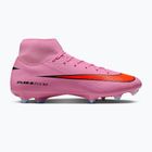 Încălțăminte de fotbal pentru bărbați Nike Mercurial Superfly 10 Academy MG magic flamingo/black/total crimson