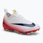 Ghete de fotbal pentru copii Nike Zoom Vapor 16 Academy LV8 Jr FG/MG university red/dark obsidian