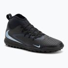 Încălțăminte de fotbal pentru bărbați Nike Phantom 6 High Club TF black/black