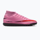 Încălțăminte de fotbal pentru bărbați Nike Mercurial Superfly 10 Club TF magic flamingo/black/total crimson