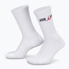 Șosete  Jordan Everyday Crew 1 pair white/black/university red