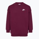 Bluză pentru copii Nike Sportswear Club Fleece burgundy/white