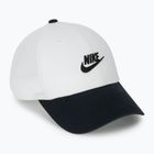 Șapcă Nike Club Unstructured Futura Wash white/black/black