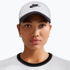 Șapcă Nike Club Unstructured Futura Wash white/black/black